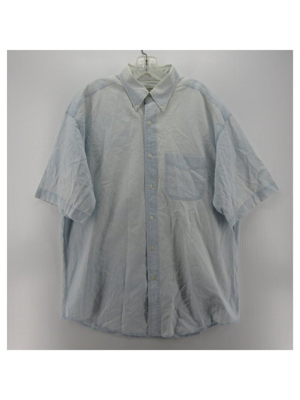 VINTAGE Banana Republic Shirt Large Chambray Button Up Travel Adventure